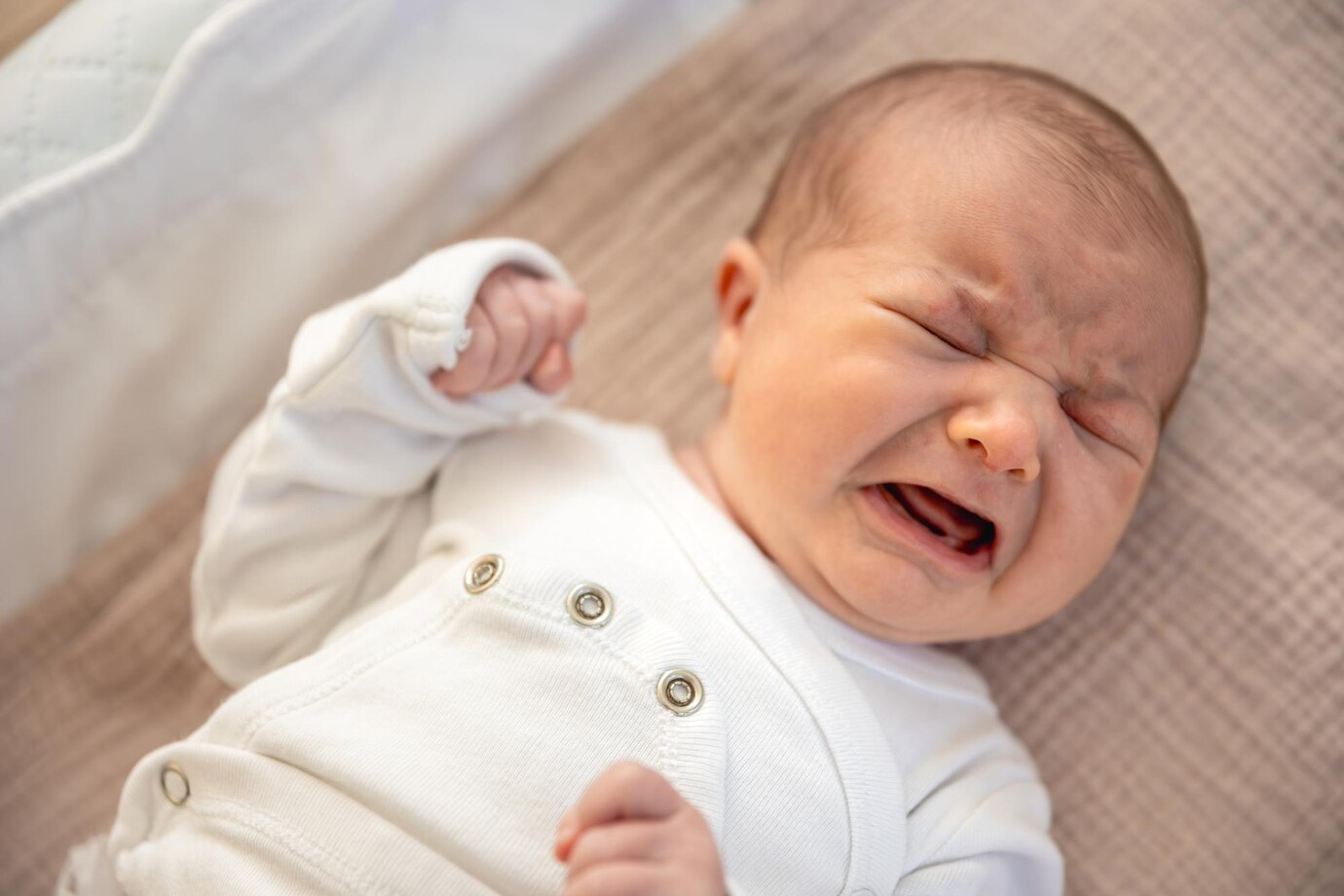 Crying baby image