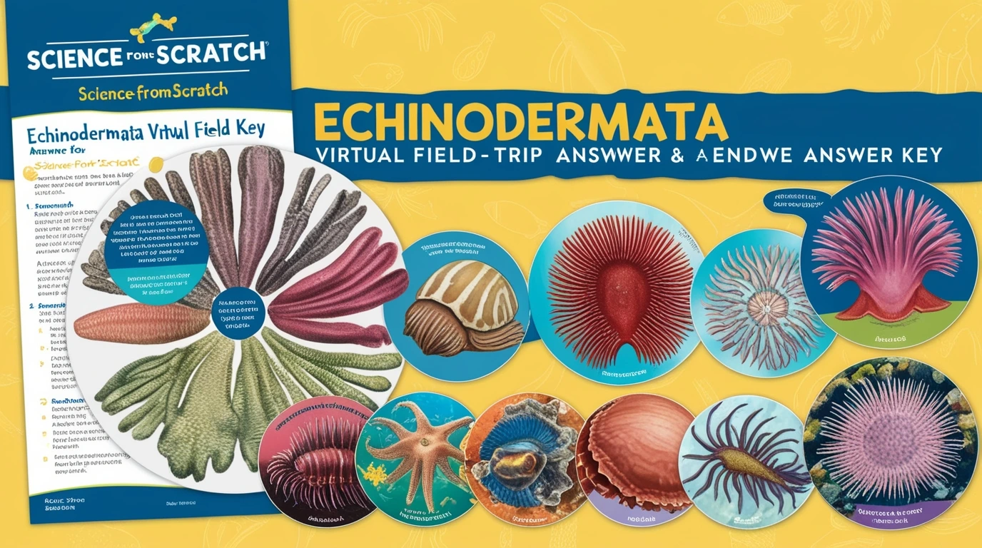 Science from Scratch Echinodermata Virtual Field Trip Answer Key