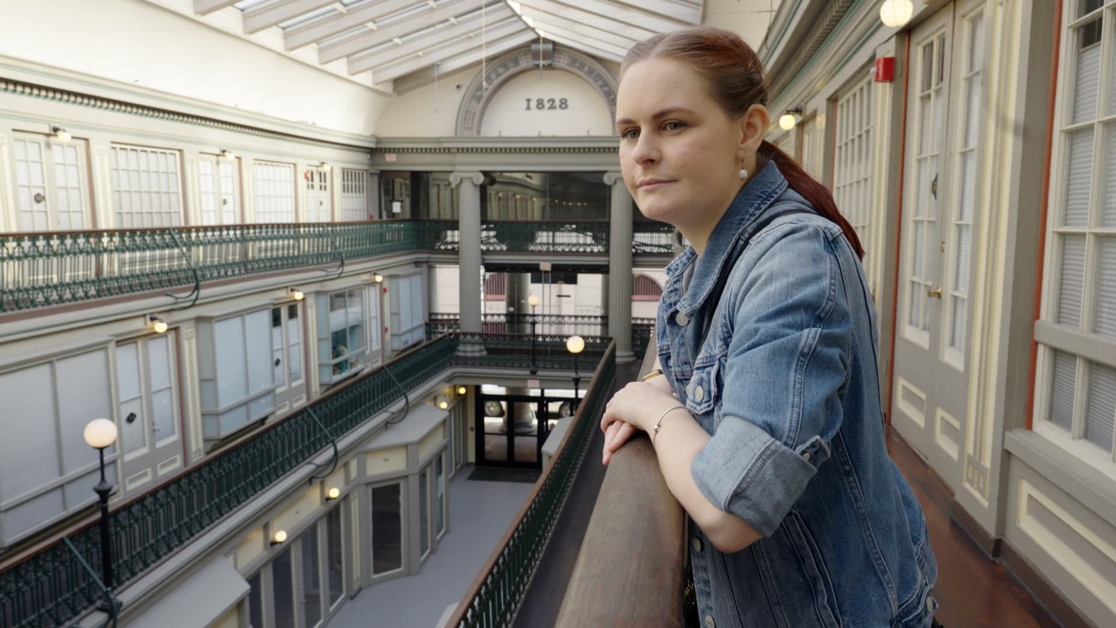 Amy Henion, a graphic designer, said living at a mall is both unique and convenient 