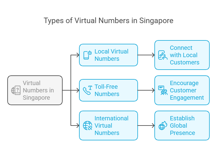 Types of virtual numbers in singapore