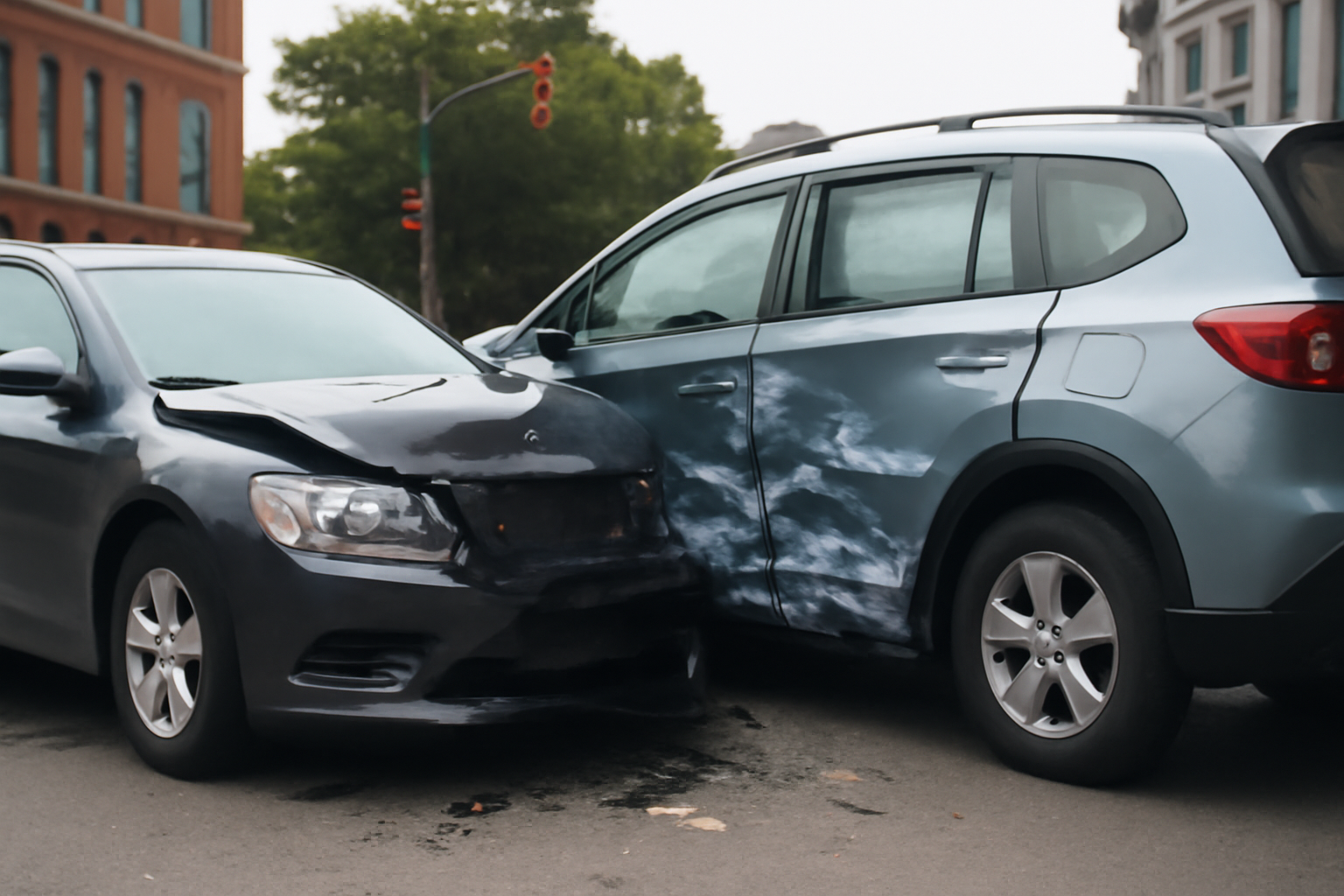  T-Boned Car