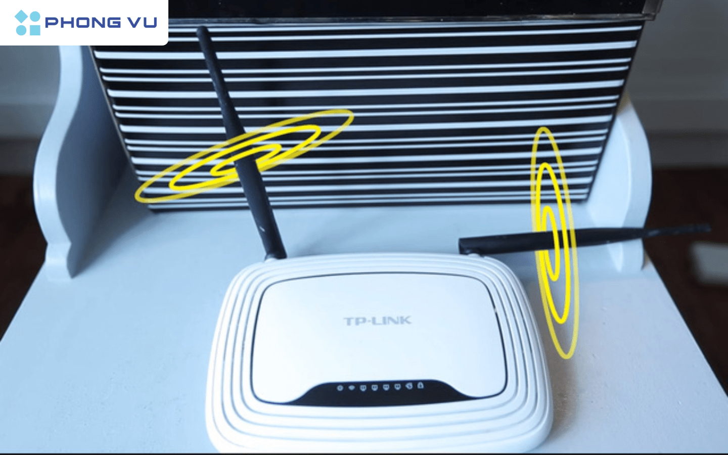 Điều chỉnh vị trí đặt router
