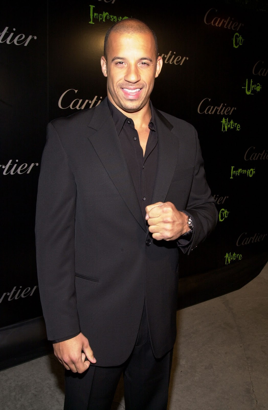 Vin Diesel attends the launch of "21 de Cartier," at Goodbar in West Hollywood, California, on April 27, 2000. | Source: Getty Images