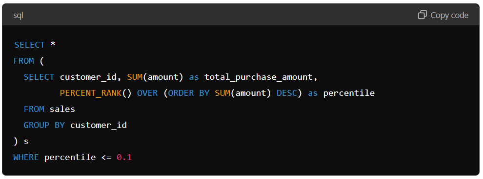 SQL query using correlated subquery. 