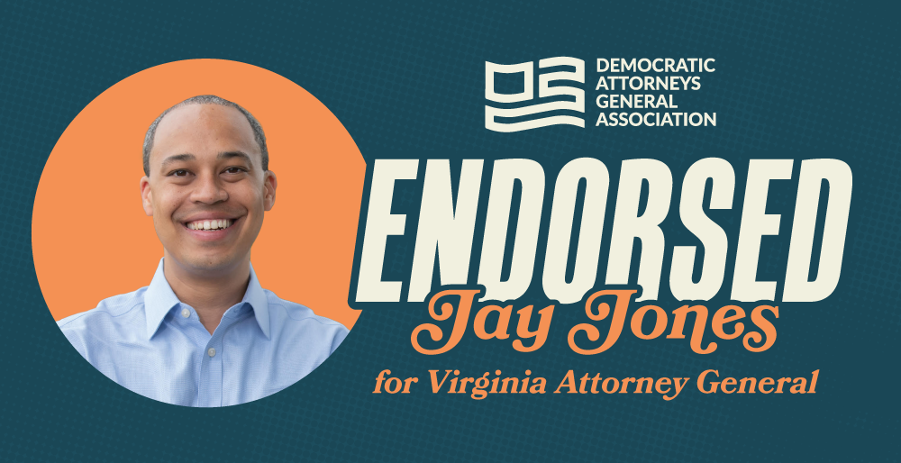 DAGA Endorsed Jay Jones for Attorney General