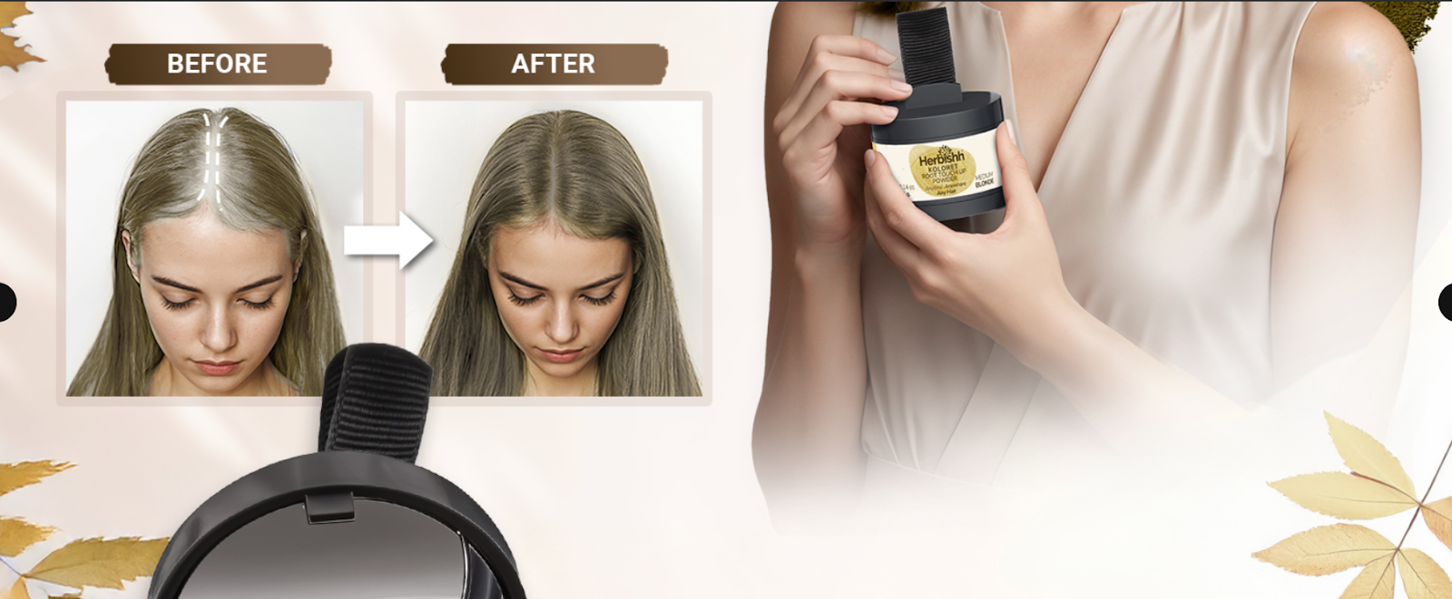 Medium Blonde Koloret Root Touch Up Powder– 4 gm