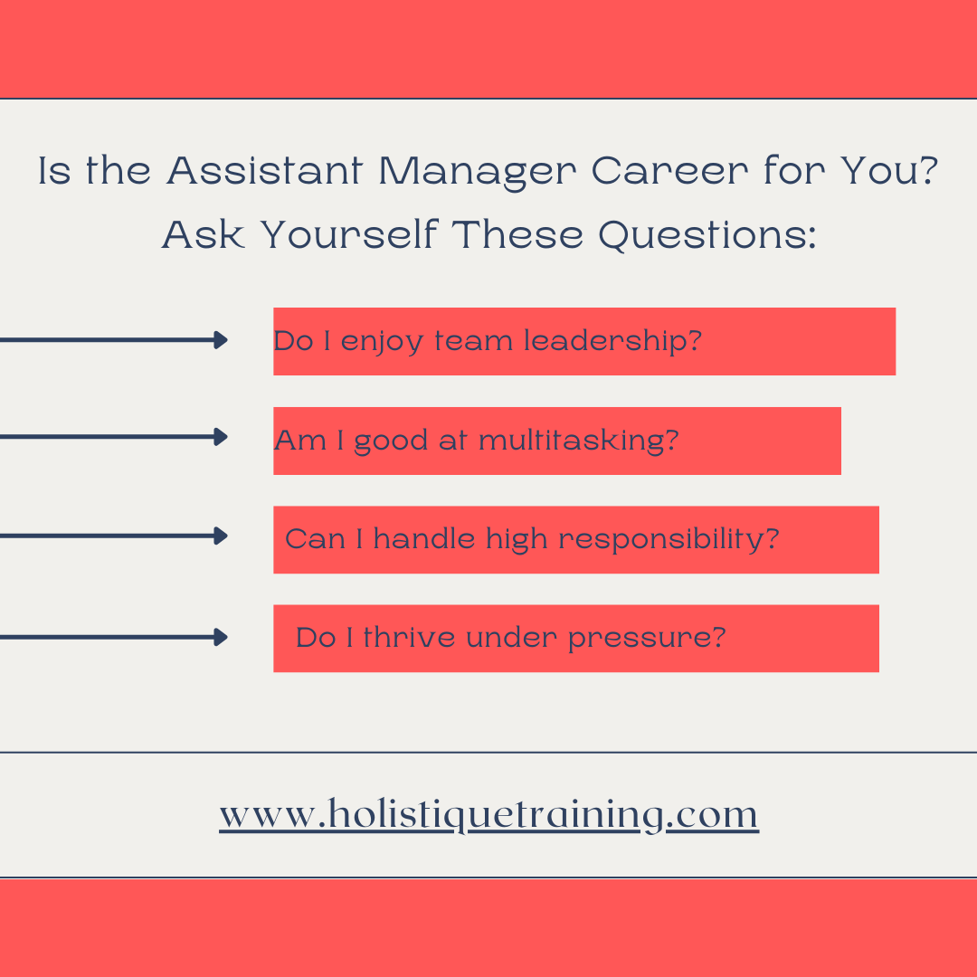 Is Assistant Manager career for you?