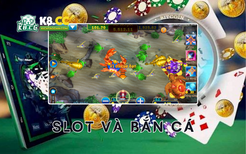 Game slot và bắn cá tại K8CC