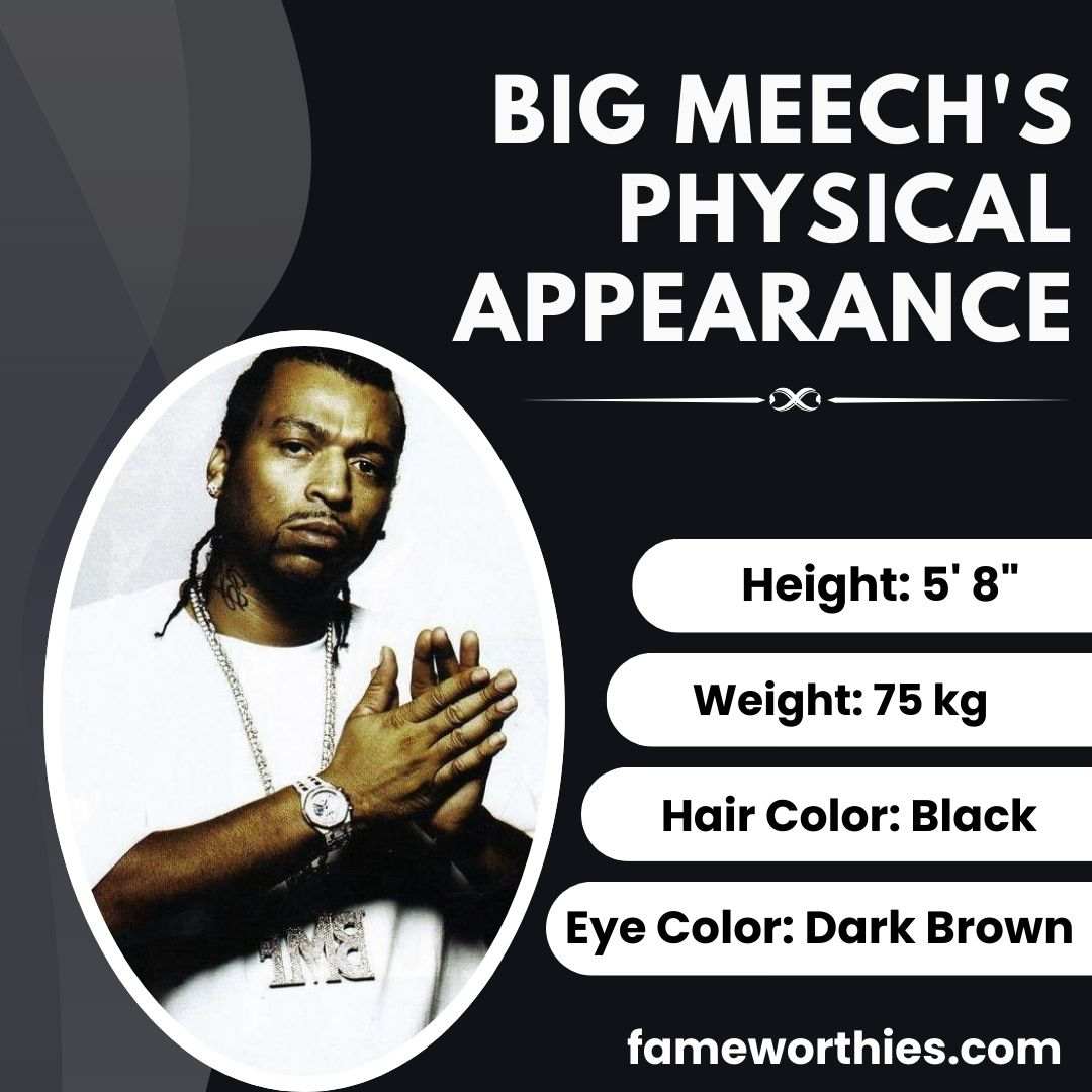 Big Meech's Physical Appearance
