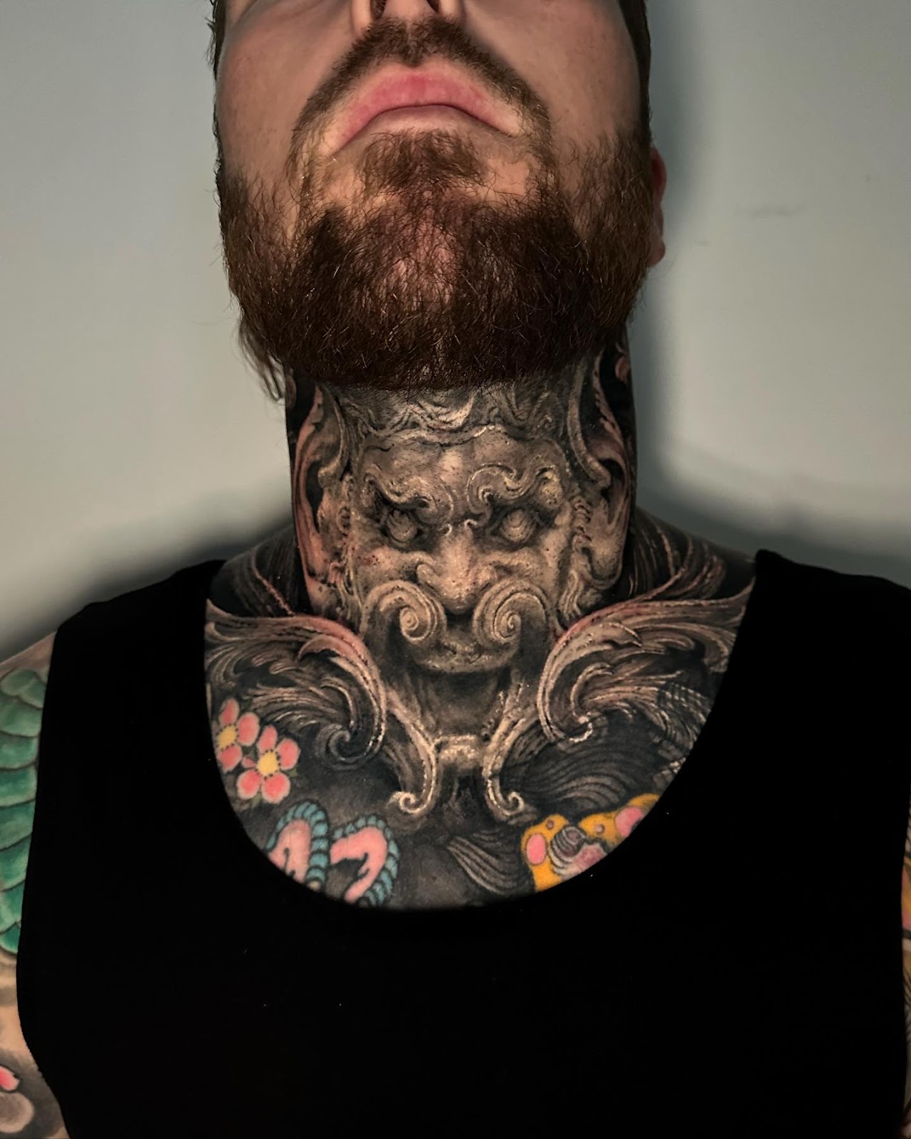 Full Throat Tattoo