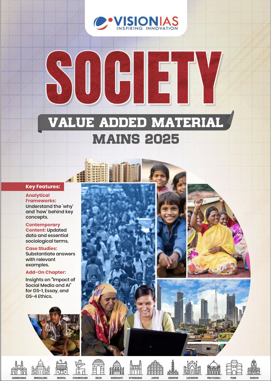 upsc society pyq
