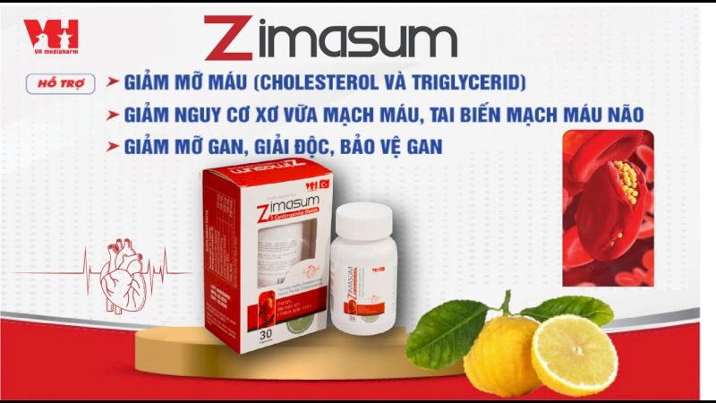 Thuốc bổ tim Zimasum với các thành phần tự nhiên an toàn, lành tính