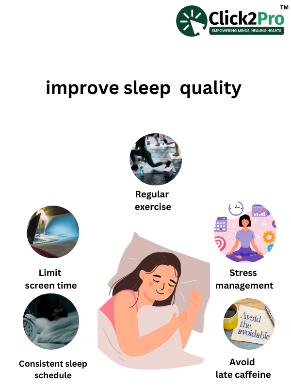 Improve Sleep Quality: Tips on Exercise, Stress Management, Limiting Screen Time, and More | Click2Pro