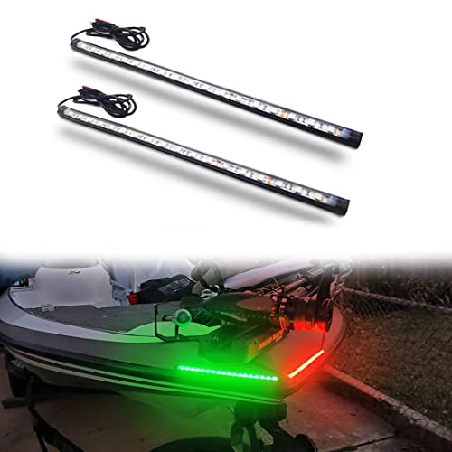 Boaton Marine Boat Navigation Lights, Night Fishing No Drilling Install ...