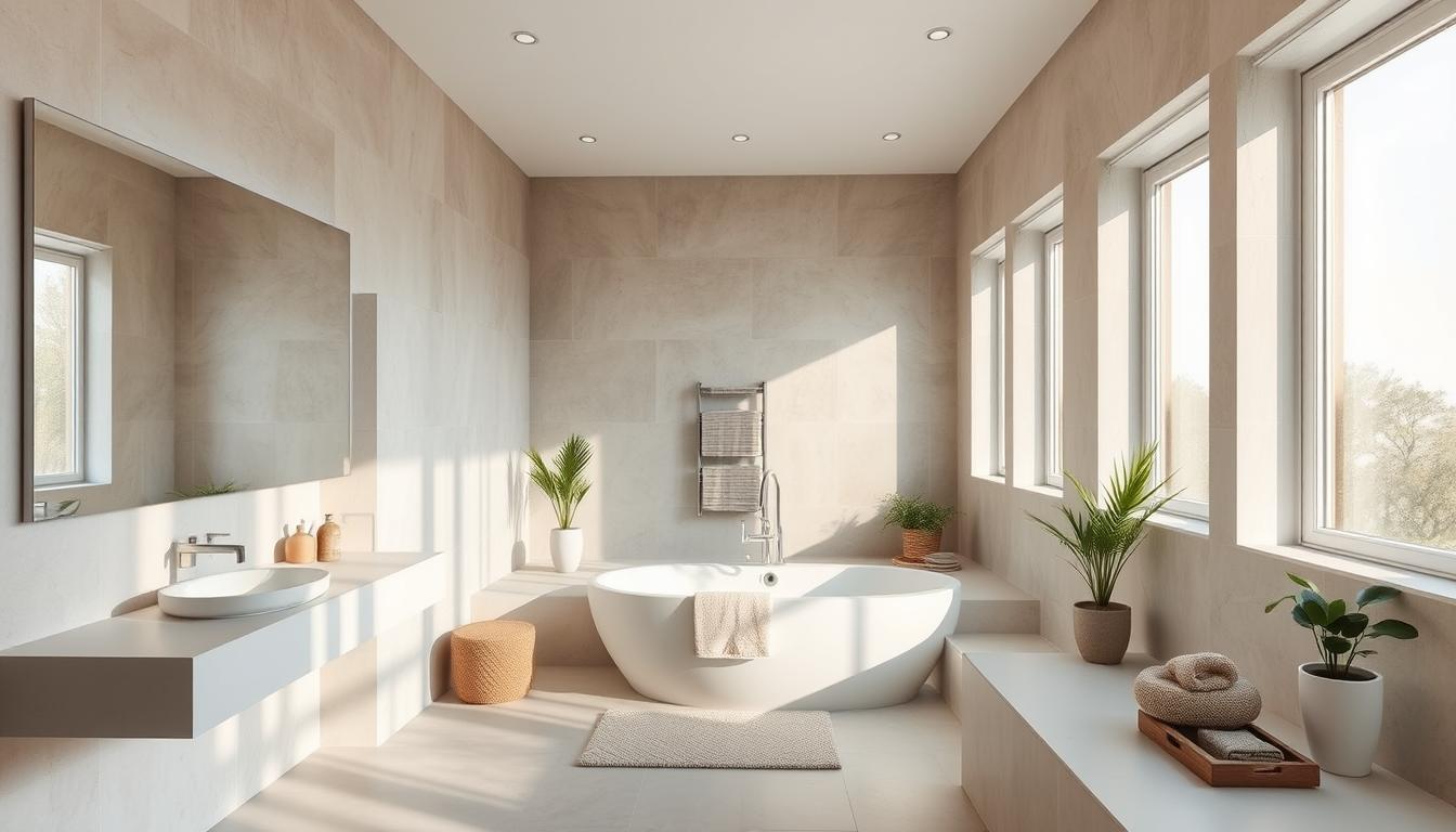 Badezimmer optisch vergrößern