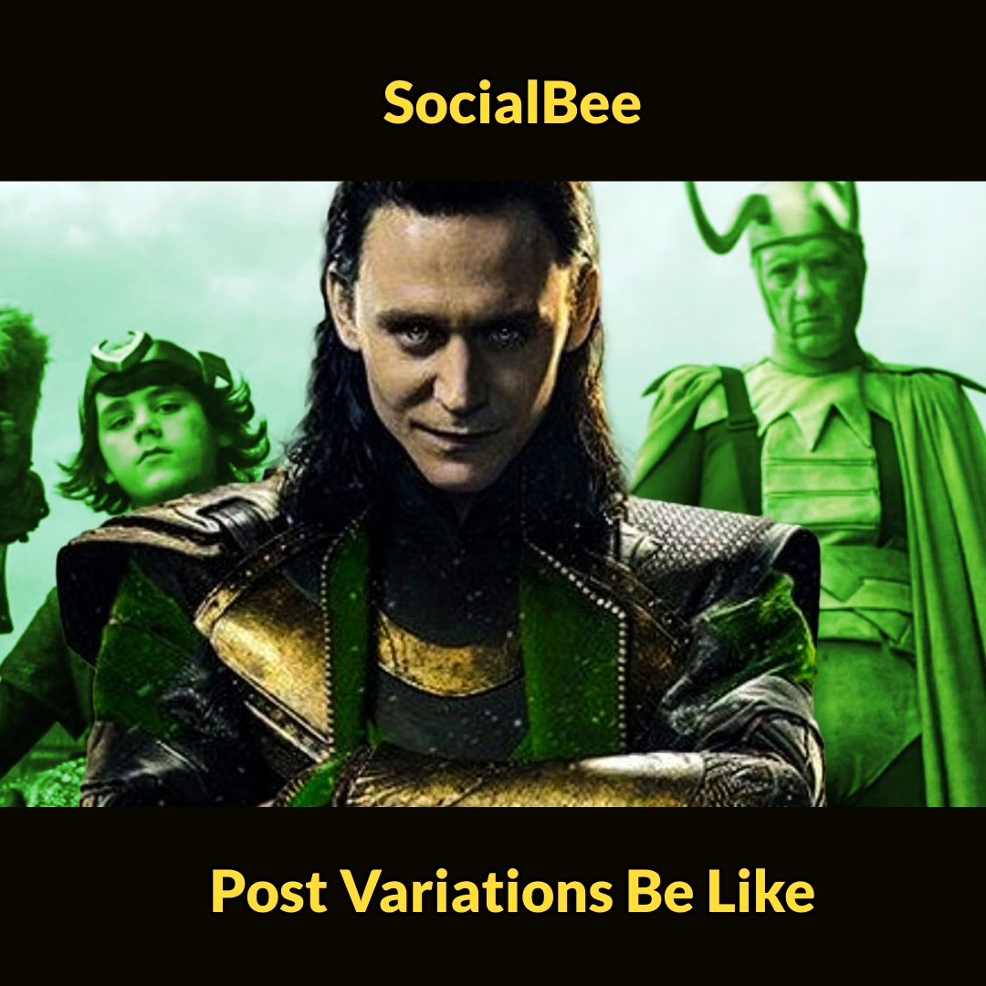 Socialbee post variations