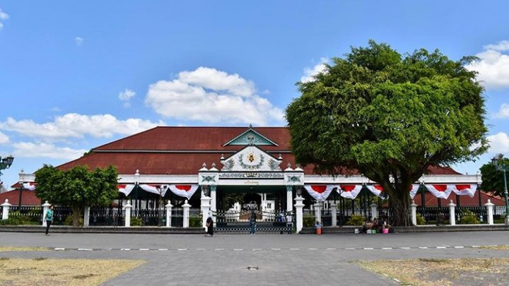 Kraton Yogyakarta front view