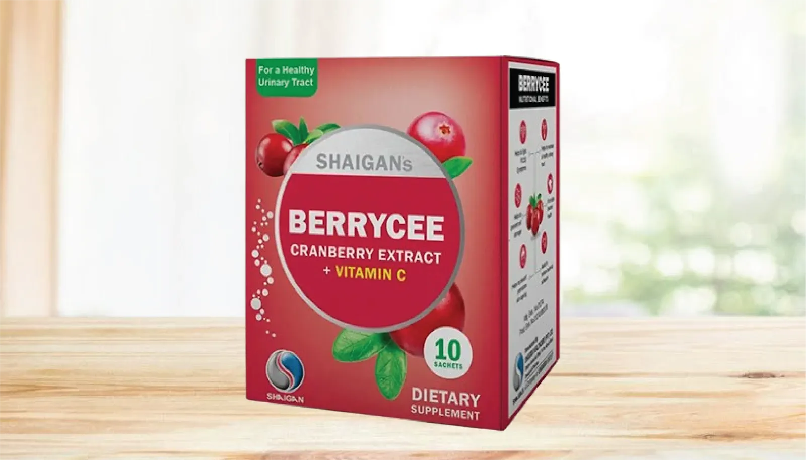 Shaigan Healthcare Pakistan's no.1 vitamin brand: Berrycee cranberry extract + Vitamin C for UTI