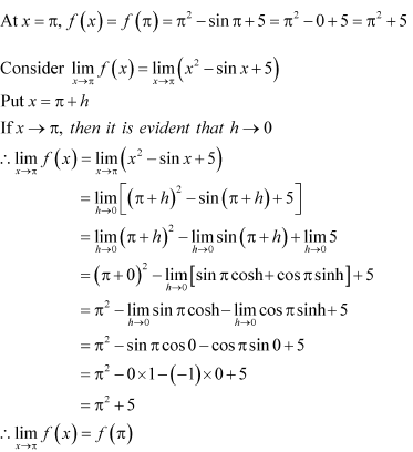 NCERT Solutions class 12 Continuity & Differentiability