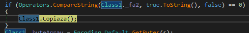 if true . Tostring(), false) Classl.Ccpiaza()