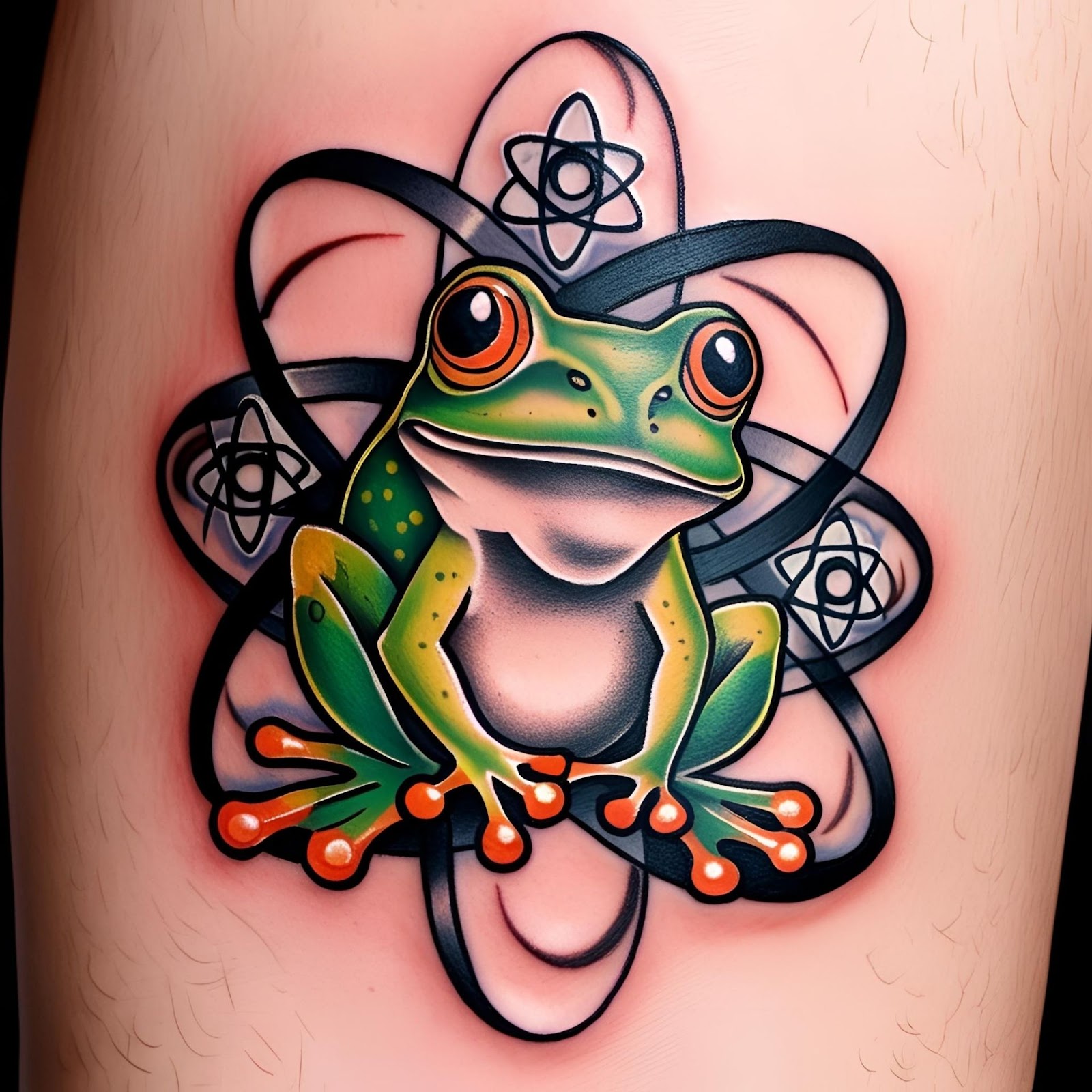 Celtic Frog Tattoo