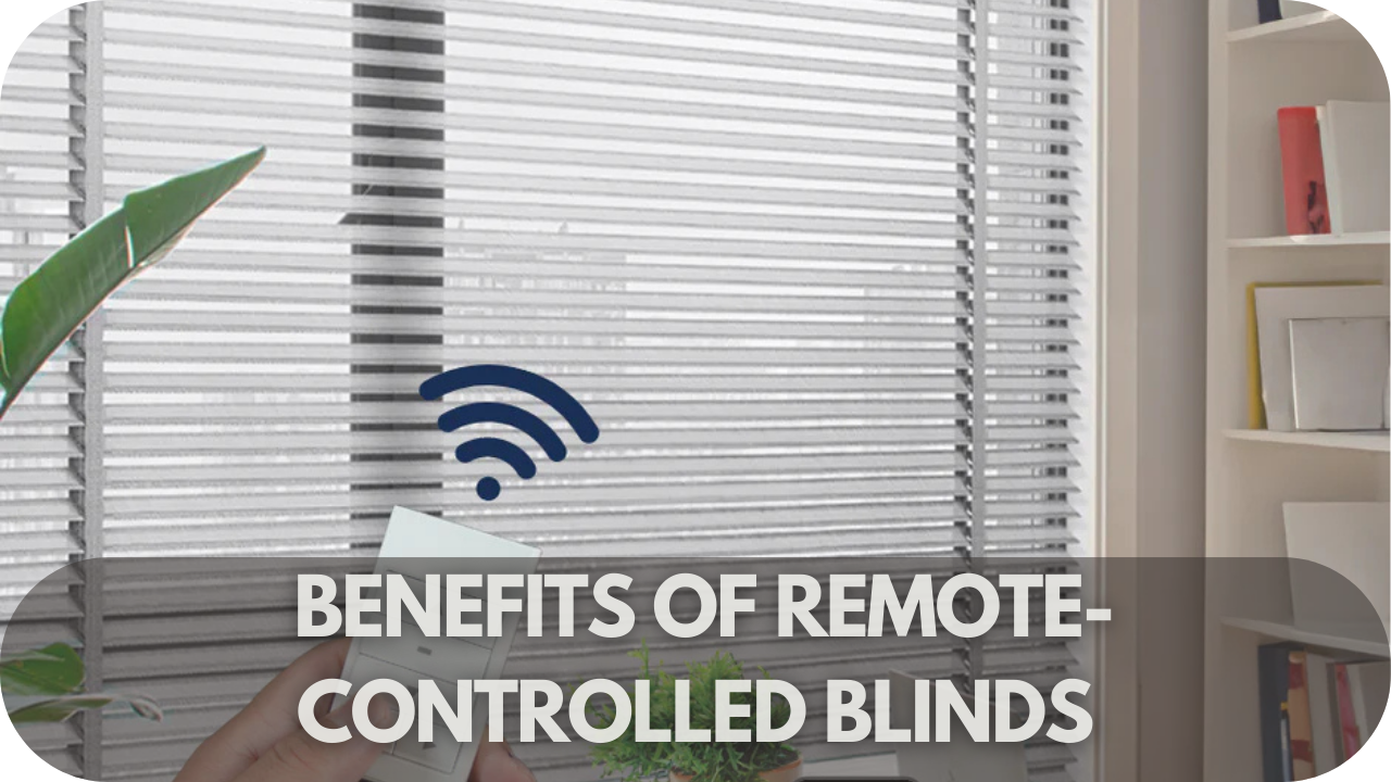 How remote-controlled blinds enhance air quality and ease of use for individuals with respiratory conditions.