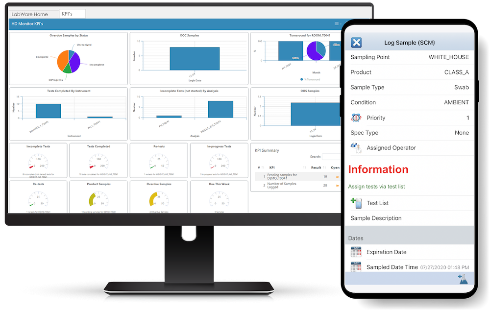 labware LIMS pharmaceutical software