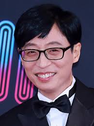 This contains an image of Yoo Jae-suk