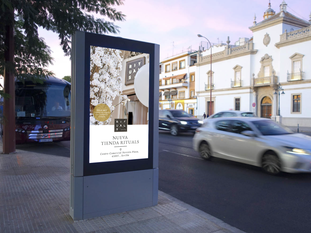 rituals international dooh campaign 