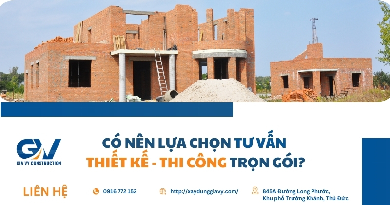 Dịch vụ thiết kế thi công xây dựng nhà trọn gói 2