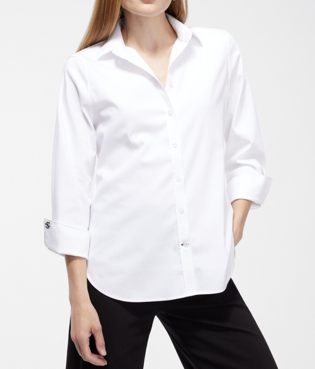 No Iron™ 3/4 Sleeve Stretch Shirt from Chico’s