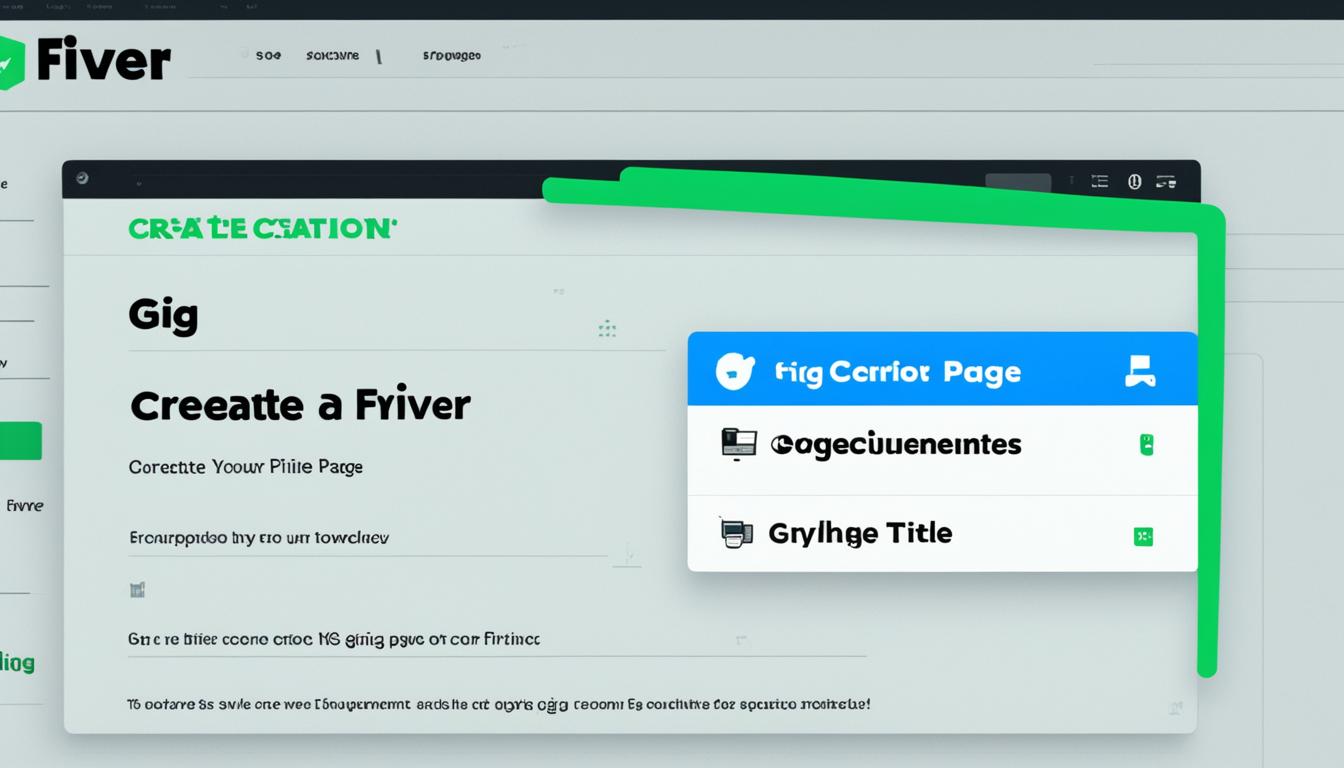 how to create a website development gig on Fiverr