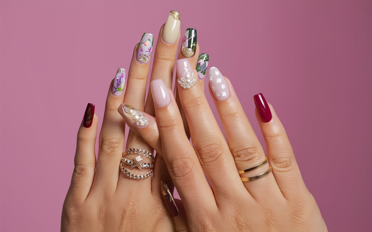 Unique Classy Short Nail Designs