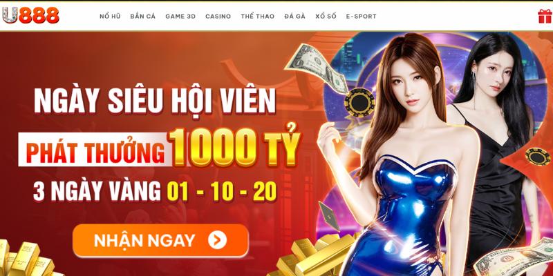 Hướng dẫn quy trình tham gia chơi game tại U888