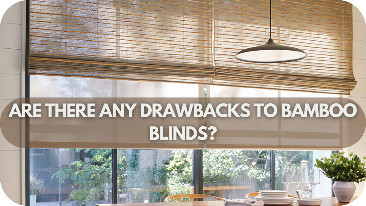 Explore the potential drawbacks of bamboo blinds before making your decision.