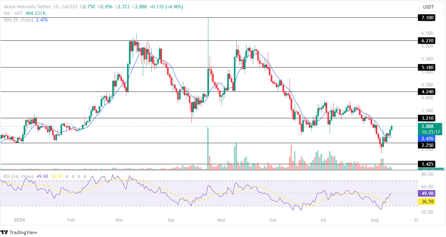 Akash Network Price Analysis