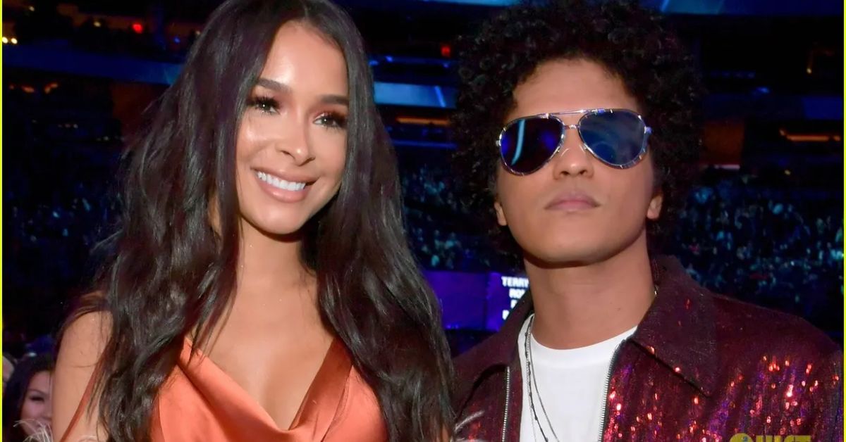 Bruno Mars and Jessica Caban