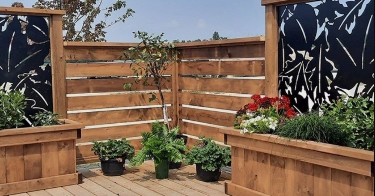 Privacy Planter Boxes