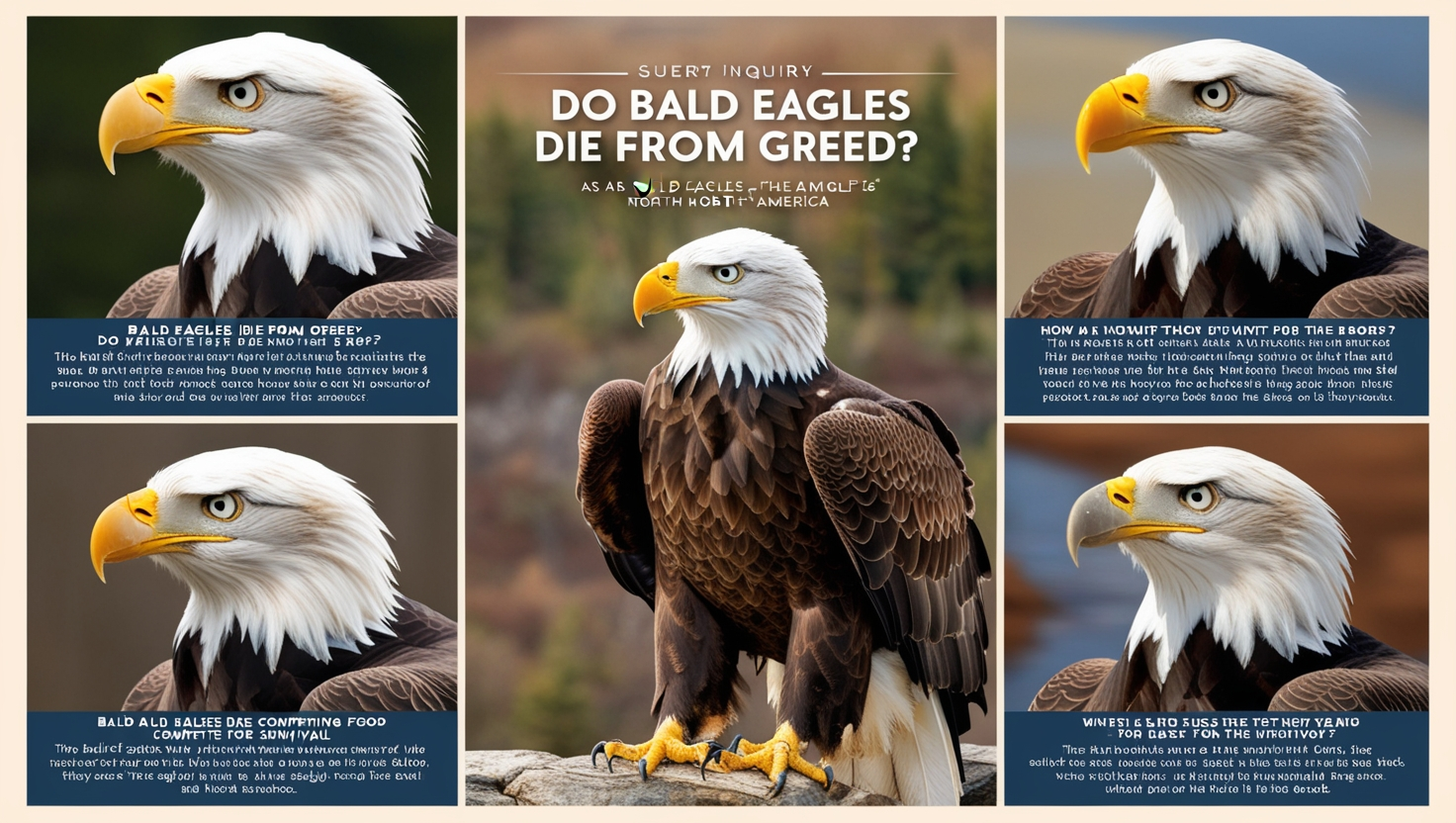 Do Bald Eagles Die from Greed