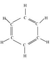 C6H6 is shown