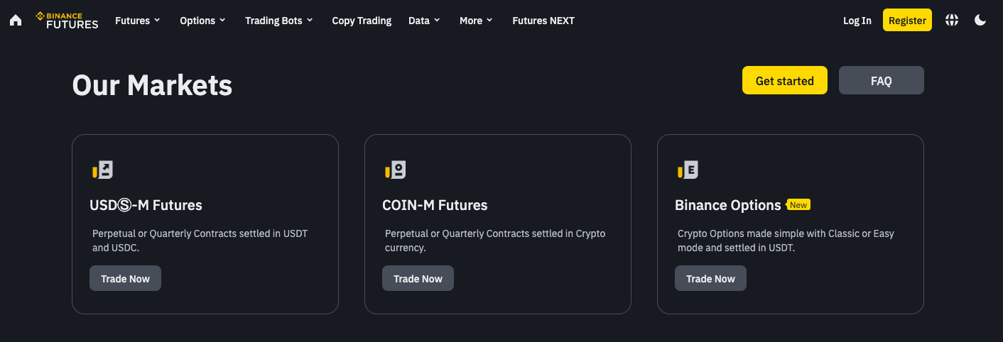 Binance: Overall best crypto leverage trading platform