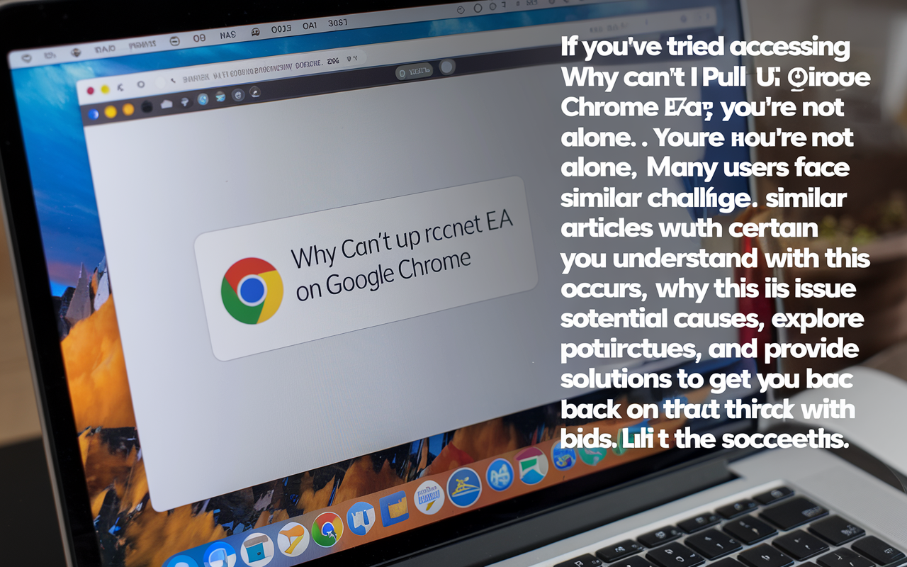 Why Can't I Pull Up Racenet EA on Google Chrome?