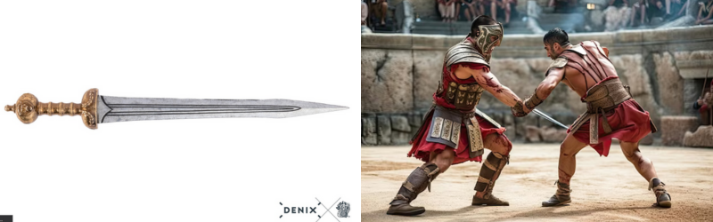 replica DENIX collector's weapon