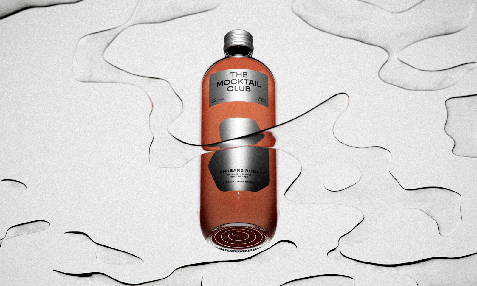 Image from the Branding and Packaging Design to Elevate Non-Alcoholic Drinks article on Abduzeedo