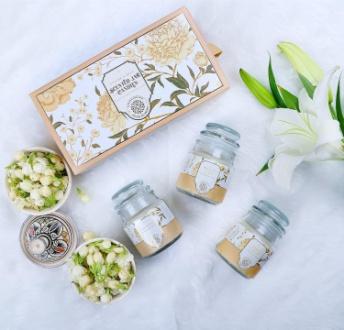 House of Aroma Gift Set – Pack of 3 Scented Jar Candles