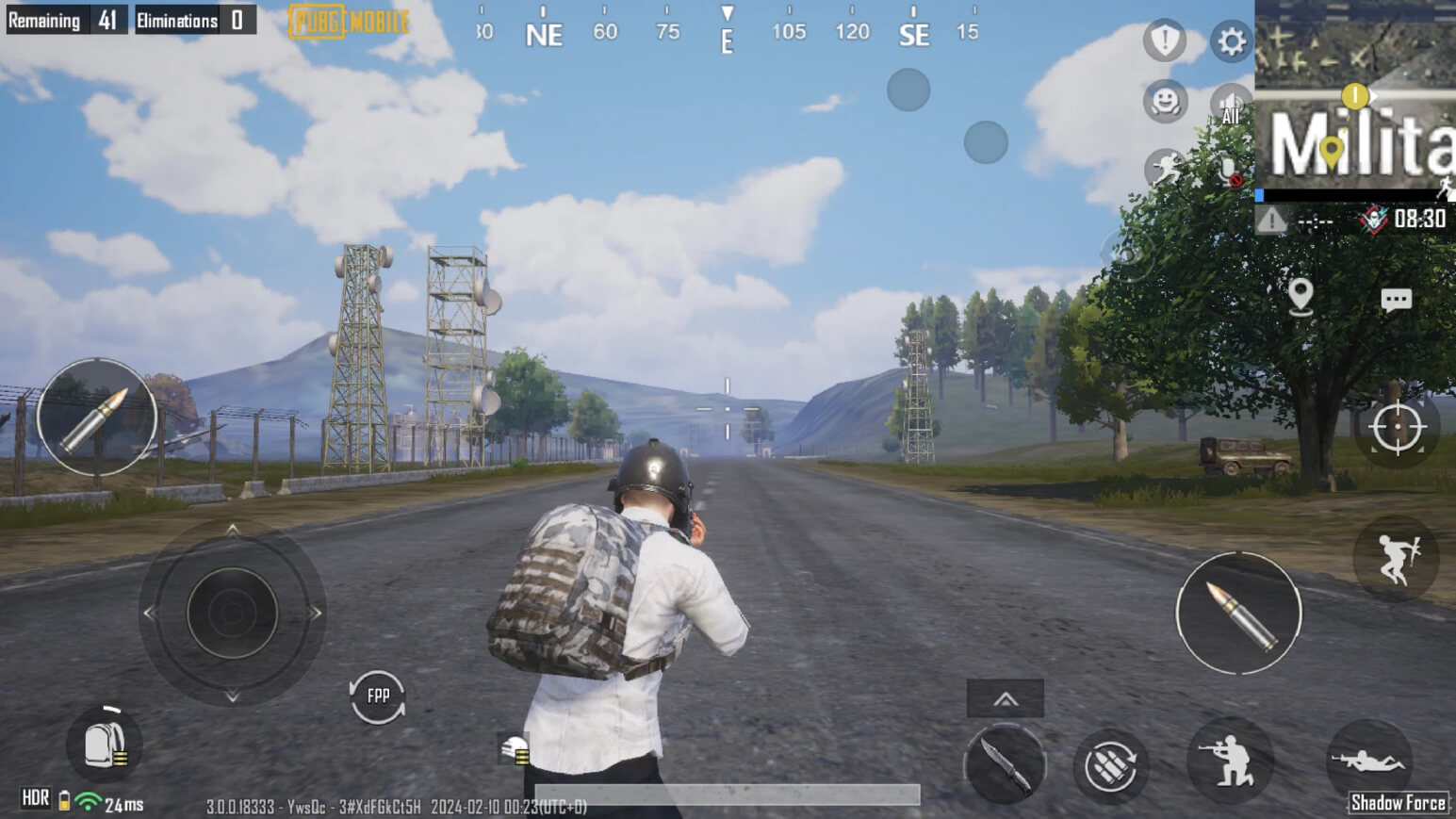 Gameplay screenshot from PUBG Mobile