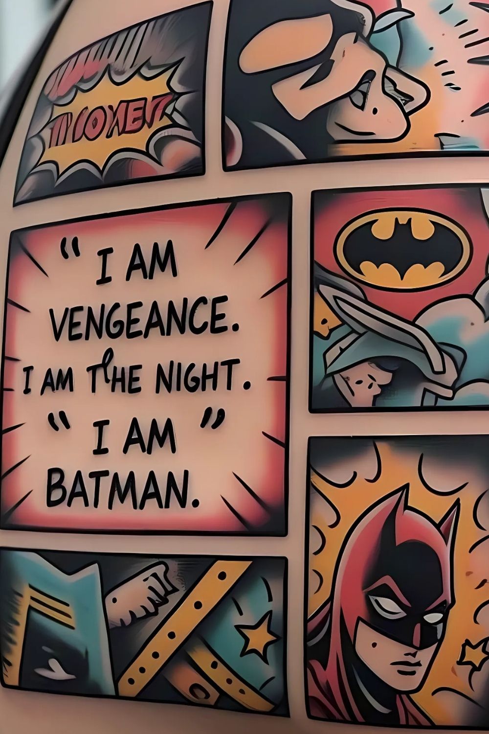Comic Book Panels & Quotes