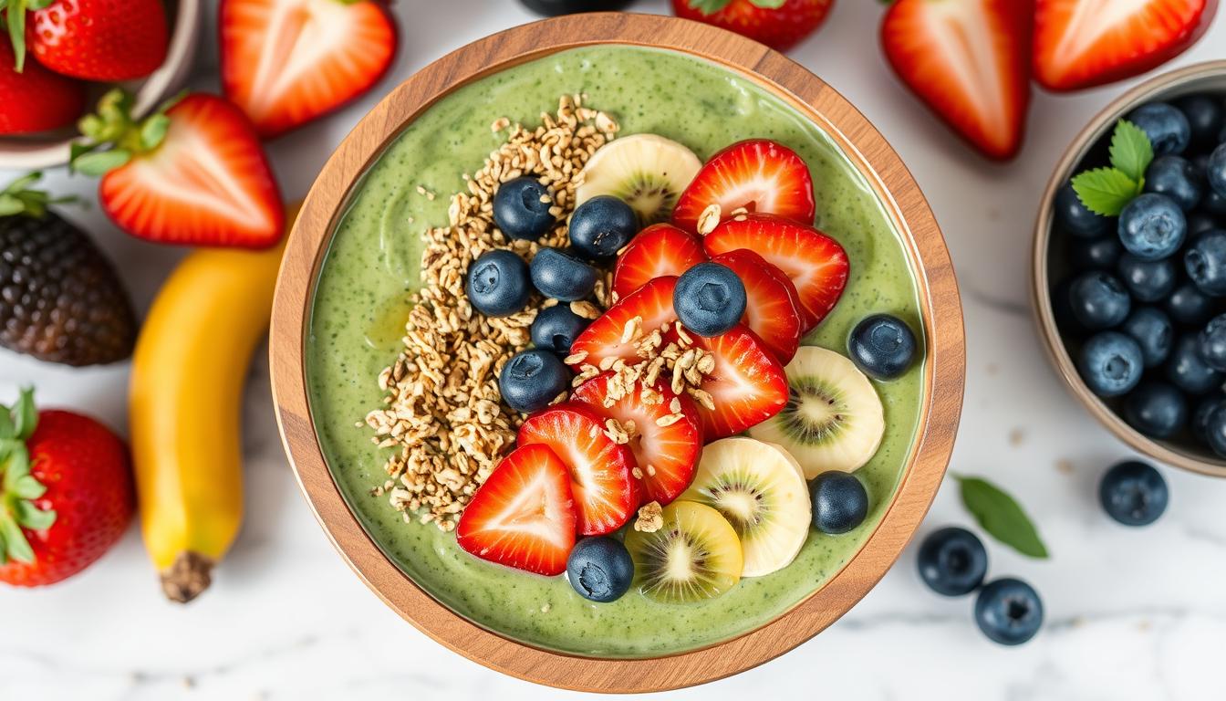 Healthy smoothie bowl