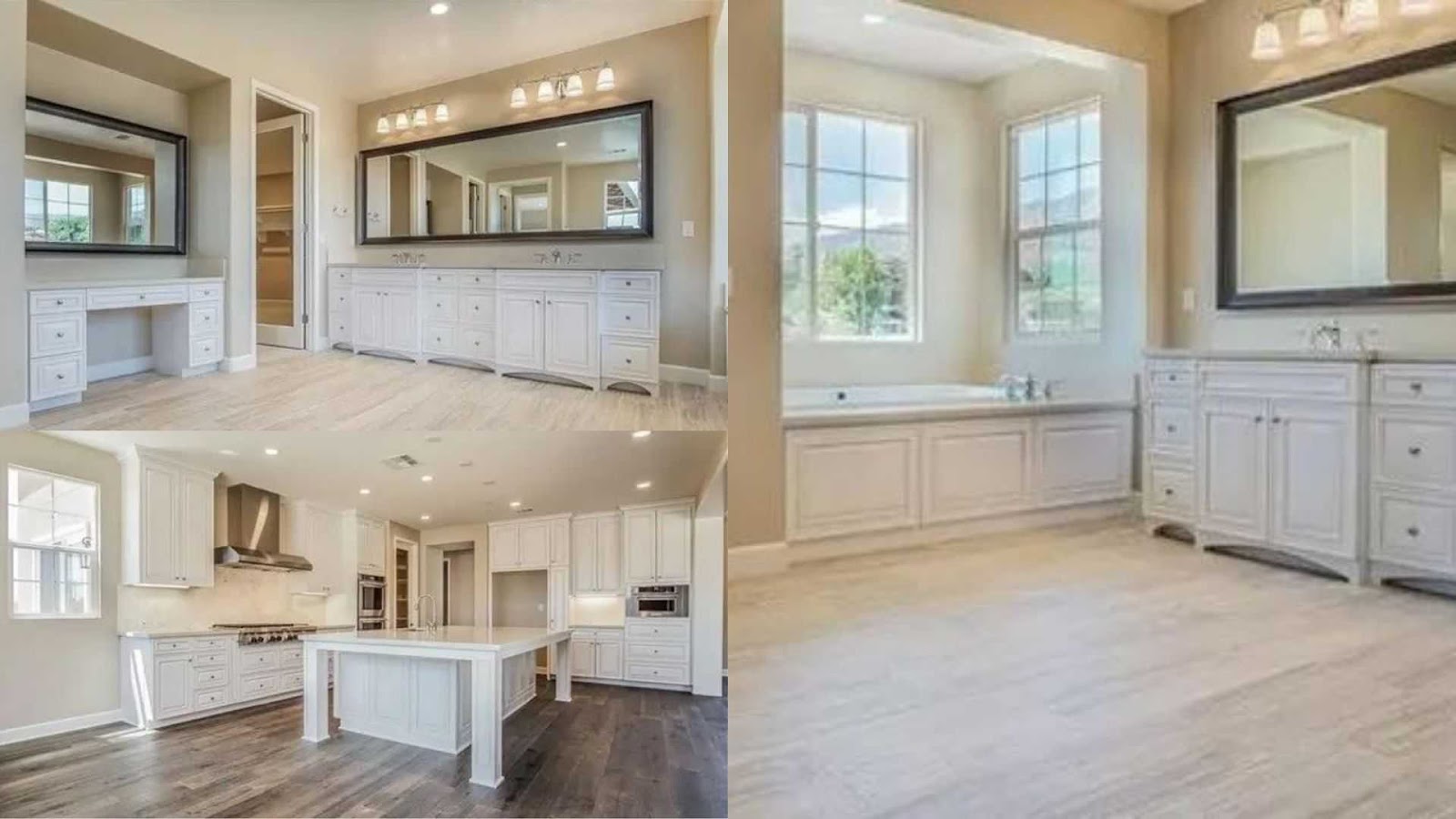 Bedrooms and Bathrooms