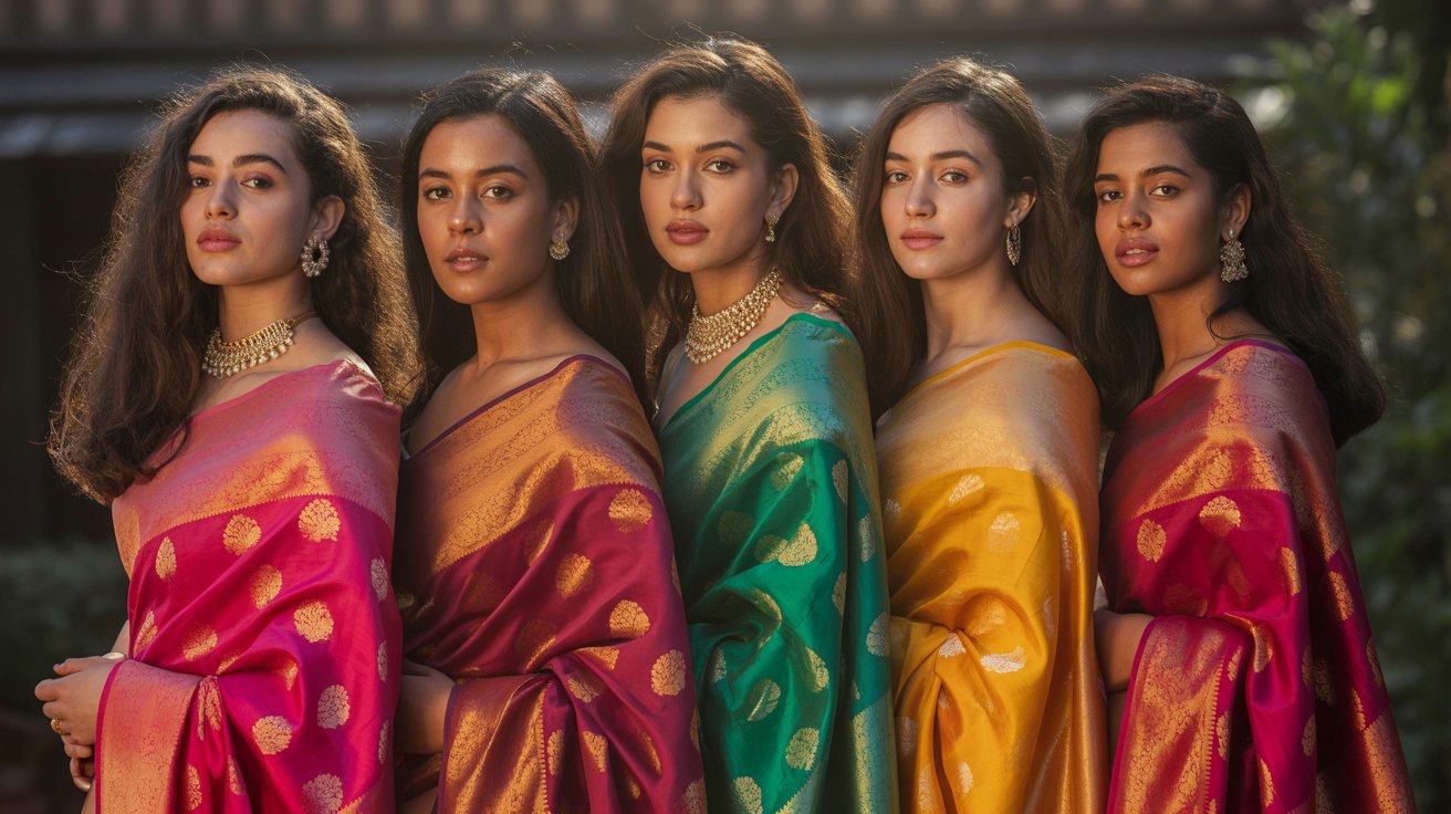 Dark Skin Tones Sarees